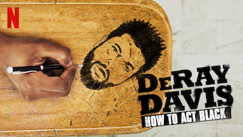 DeRay Davis: How to Act Black (2017)